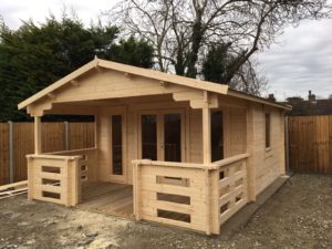 Caseta de jardín Henry 15m3 / 6 x 4 m / 44mm