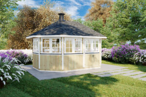 BBQ hut Albatros 12m² 4,7 x 3,4 m 21 mm