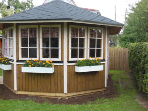 Caseta para barbacoa Seattle Albatros XL 15m2 / 5x3m / 21mm