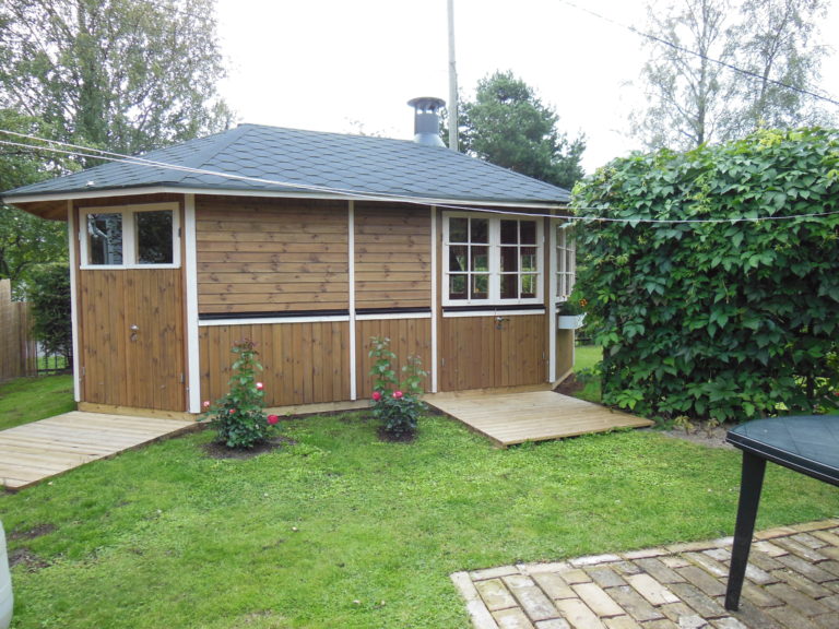 Caseta para barbacoa Seattle Albatros XL 15m2 / 5x3m / 21mm - Casetas