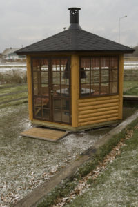 Caseta para Barbacoa