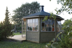 Caseta para Barbacoa