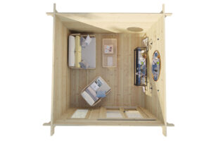 Small Garden Room "Lucas D" - top view | G0133