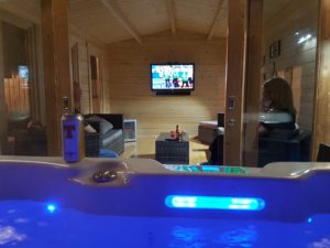 Eva E bietet Ihnen den perfekten Fernsehraum im Garten mit Badebottich 8