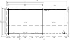 Garden-Log-Cabin-with-Veranda-Eva-D-Ground-Plan