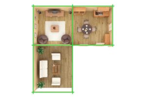 Caseta de jardín Hansa Corner Deluxe B