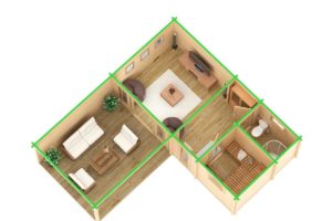 Sauna de exterior "B"