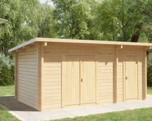 Double Shed C | 15m2 | 44mm | 5x3m | G0204-1