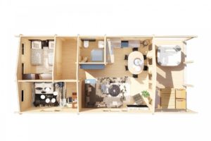 Holiday A-cross section 1