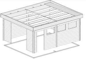 Large Timber Garage D
