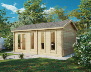 16 modelos de casitas de madera para el jardín.
