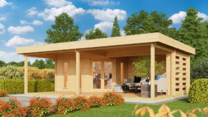 Garden Paradise A 10m² 8x6m 58mm