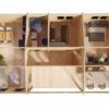 Casa de madera con dos dormitorios Holiday K 40m² 10x6m 70mm