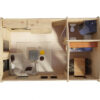 Wooden Lodge with Bathroom Sweden A 23m2 / 6 x 4 m / 70mm