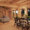 Casa de madera con tres dormitorios Holiday L 96 m² 18x7m 92mm