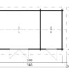 Double-Shed-B-ground-plan-500x355