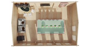 Garden snooker room 2 top