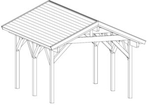 carport Henley 3d