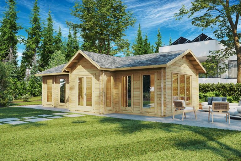 Large Granny Annexe "Hansa 2" - top view | G0270