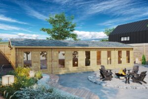 Cabin Classroom-Conference Room / 93 M2 / 14 X 7 M / 88 MM