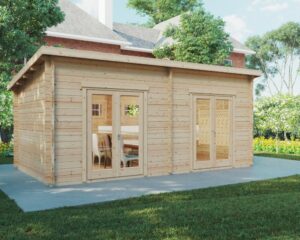 Social Distancing Special Cabin Liam | 16m2 | 6x3mm | 44mm | G0317-1