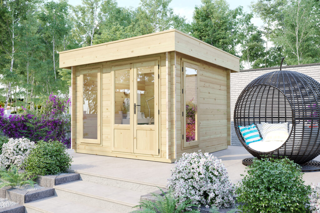 Mini Garden Office 2 DS / 44 MM / 3 X 3 M - Casetas de Jardin 24