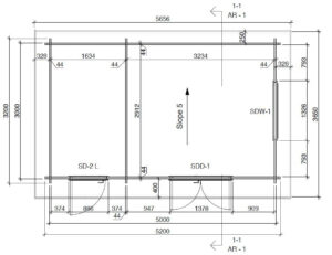 Caseta de jardín y trastero combinados Super Tom DS