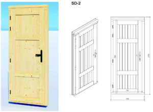 Caseta de jardín y trastero combinados Super Tom DS