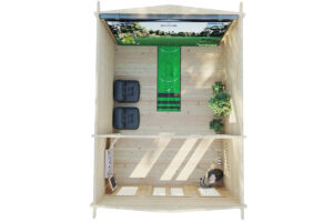 Caseta de jardín Golf 1