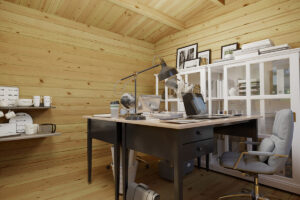 Caseta de jardín Nora B NZ 9m2 3x3m 44mm