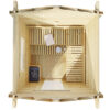 Sauna de exterior Simply Sauna 1 / 2x2m / 70mm