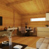 Log Cabin with Two Bedrooms Holiday S2 / 70 mm / 12 x 6 m / 70m2