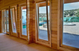 Project report: 100 m² three-bedroom log cabin built in Sevilla