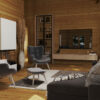 Three bedroom log cabin Madrid 120 m2 / 70 mm / 15 × 9 m