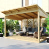 Pergola de madera A / 4 x 3 m