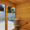 Small Garden Sauna Cabin