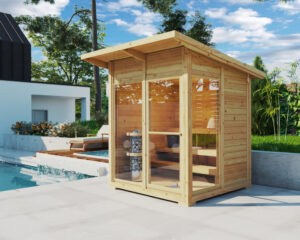 Small Garden Sauna Cabin
