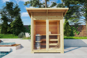 Small Garden Sauna Cabin