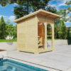 Small Garden Sauna Cabin
