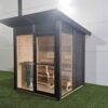 small garden sauna cabin in Marbella