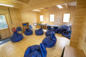 Large Log Cabin - Classroom - Conference Room 60m2 | 70mm | 5×12 m