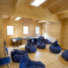 Large Log Cabin - Classroom - Conference Room 60m2 | 70mm | 5×12 m