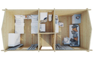 Garden Log Cabin Granada