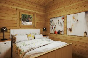 Casa de madera "Stefan 6" 33m² | 70mm | 8x4m