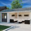 Summer house with canopy "Arthur" | G0385
