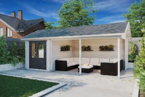 Summer house with canopy "Arthur" | G0385