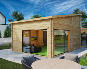 Garden Golf Simulator Room 5 / 6 X 4 M / 70 MM 