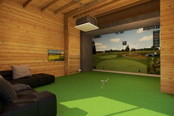 Garden Golf Simulator Room 5 / 6 X 4 M / 70 MM