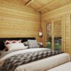 Two-Bedroom Log Cabin Summer House "Daisy" | 70 MM | 10 X 10 M | 73 m²