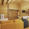 Two-Bedroom Log Cabin Summer House "Daisy" | 70 MM | 10 X 10 M | 73 m²